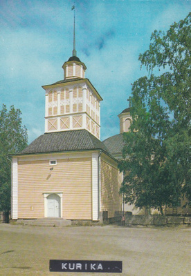 KIRKKOKORTTI - KURIKAN KIRKKO - 3/1