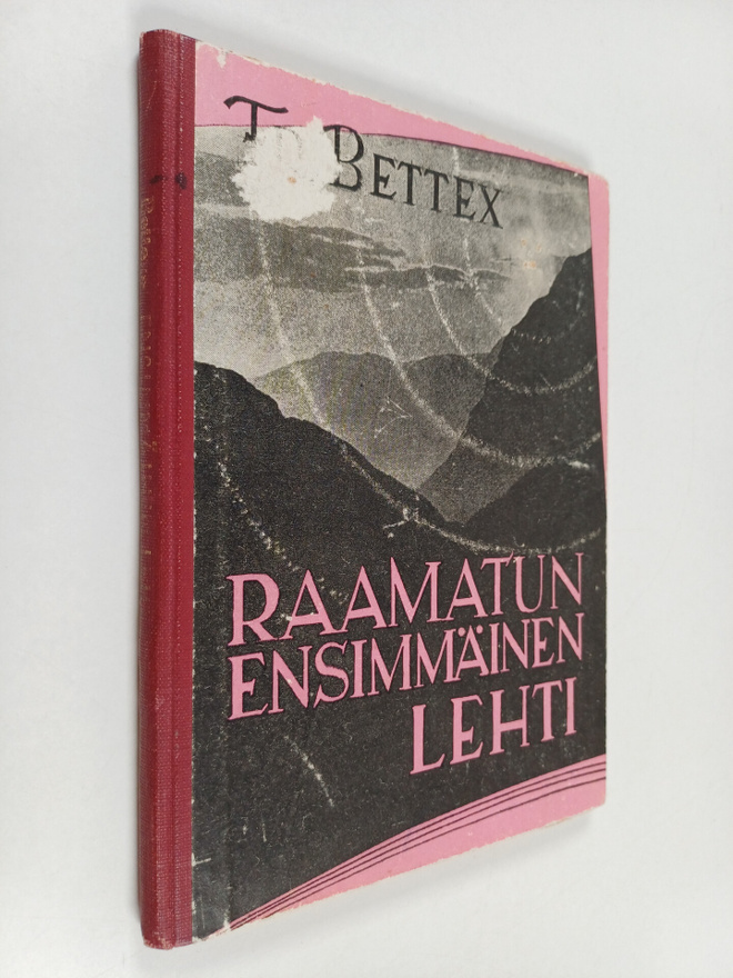 F. Bettex : Raamatun ensimmäinen lehti