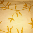 Keltainen köynnös verho kappa noin 50x288cm - pikkukuva 3