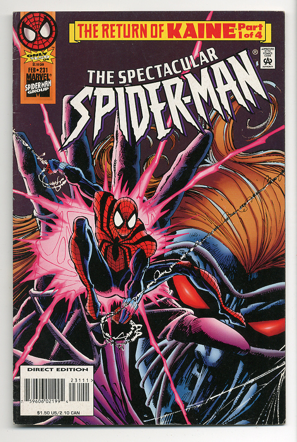 The Spectacular Spider-Man #231 (Marvel, February 1996)