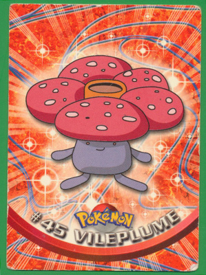 Pokémon 1999 Topps Vileplume