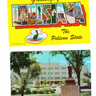 USA LOUISIANA POSTIKORTIT , VANHOJA - 50-60 luku ? - pikkukuva 1