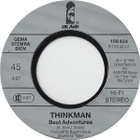 THINKMAN  ::  BEST ADVENTURES   ::   VINYYLI  7"        1986 - pikkukuva 3