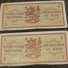 1 yksi markka 1963 peräkkäiset sarjanumerot - pikkukuva 2