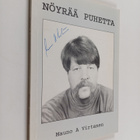 Mauno A. Virtanen : Nöyrää puhetta (signeerattu) - pikkukuva 1