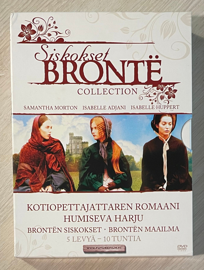 Siskokset Brontë -kokoelma (5DVD) 3 elokuvaa & minisarja
