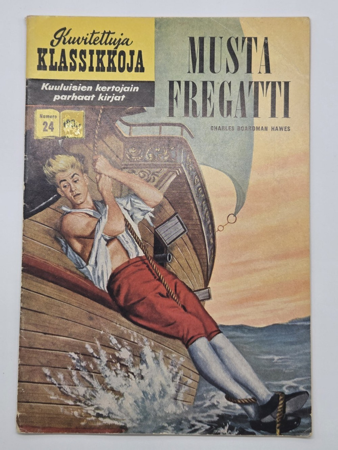 Charles Boardman Hawes - Kuvitettuja klassikkoja - Musta