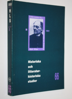 Historiska och litteraturhistoriska studier 66
