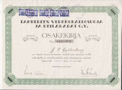 OKK 1937 Tamperee Verkkopallosuoja ja Keilaradat Oy