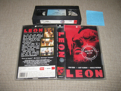 Leon - Director's Cut-VHS (Suomivuokrakasetti, Luc Besson)
