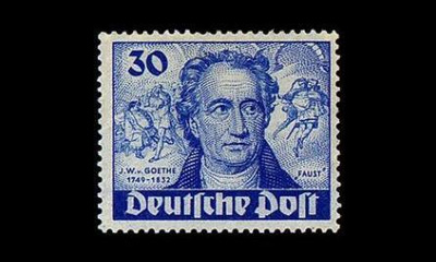 Berlin 63 ** Goethe 30 Pf (1949)