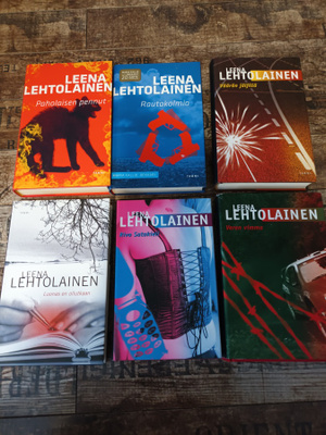 Leena Lehtolainen 6kpl romaaneja.