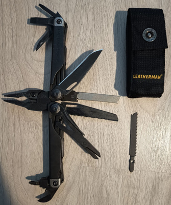 Leatherman Surge Black (musta oksidipinnoite)