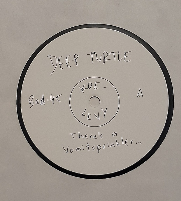 koelevy: DEEP TURTLE - There's a Vomitsprinkler.. LP