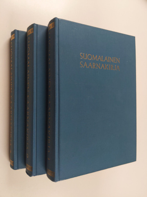 Martti (toim.) Simojoki : Suomalainen saarnakirja 1-3