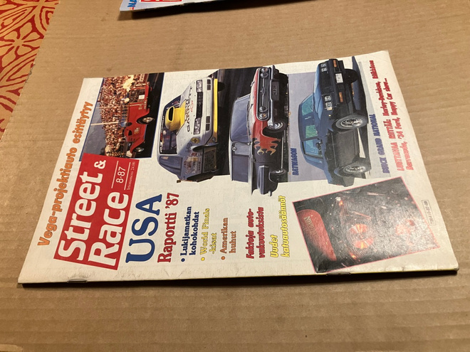 STREET & RACE 8/1987 HYVÄ