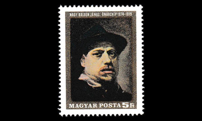 Unkari 2546 ** Taidemaalari János Balogh Nagy (1969)