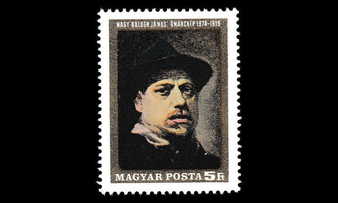Unkari 2546 ** Taidemaalari János Balogh Nagy (1969)