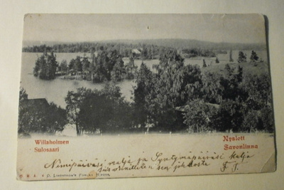 Savonlinna, Sulosaari, vanha mv pk, k k-k 1900-l. alku
