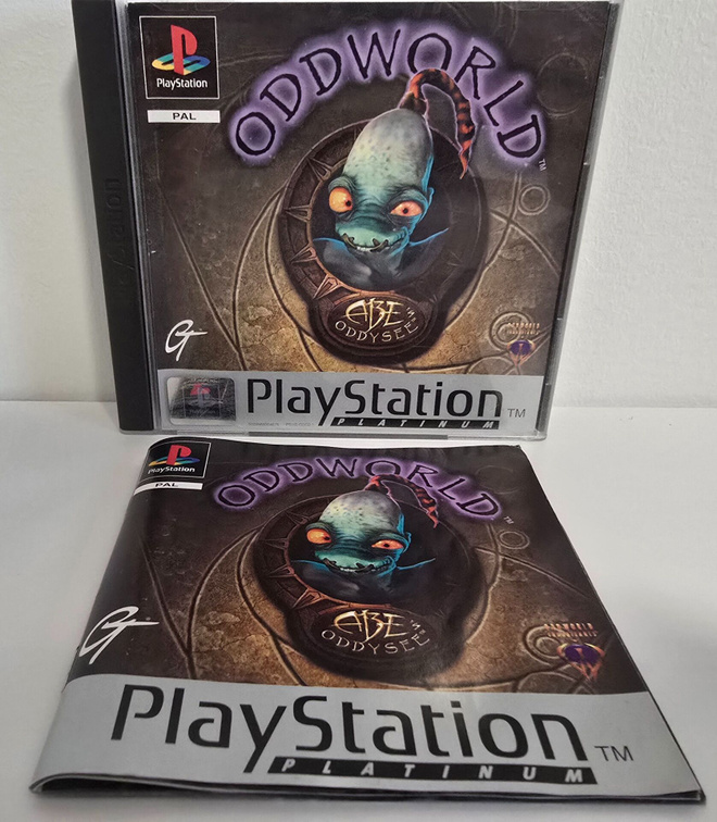Oddworld: Abe's Oddysee (PS1) (CIB) Platinum