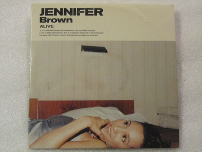 Jennifer Brown • Alive CD-Single