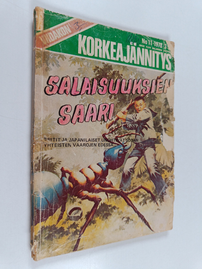 Viidakon Korkeajännitys 11/1978 : Salaisuuksien saari