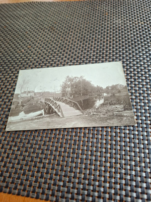 10Z Kokkola Torikadun siltaa suntilta 1900 luvun alusta