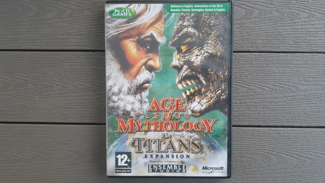 PC CD: Age of Mythology - The Titans Expansion Pack (2003
