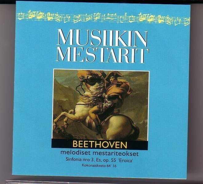 cd, Beethoven: Sinfonia n:o 3, Es, op. 53 "Eroica" [classic]