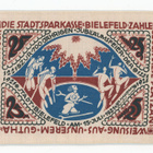 Saksa Notgeld 25 Mark Bielefeld 1921, kangas seteli - pikkukuva 2