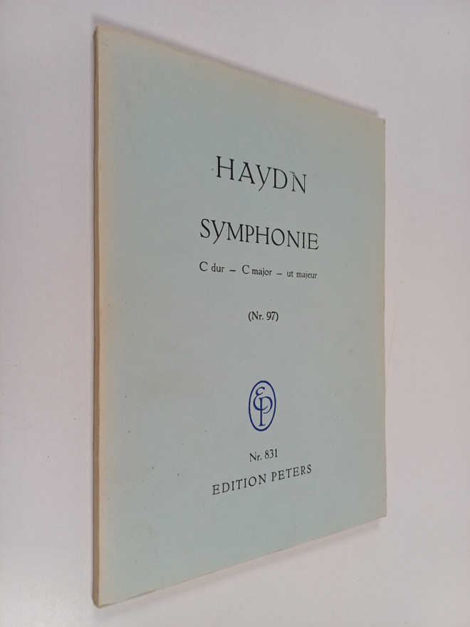 Joseph Haydn : Haydn symphonie C dur - C major - ut majeu...