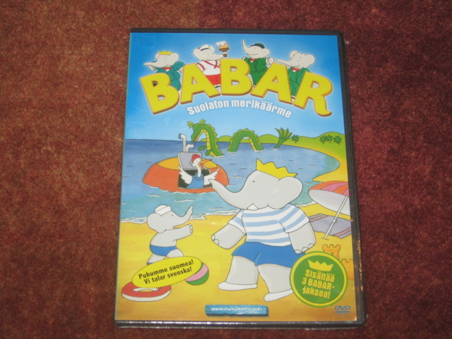 BABAR - suolaton merikäärme - DVD - MUOVEISSA