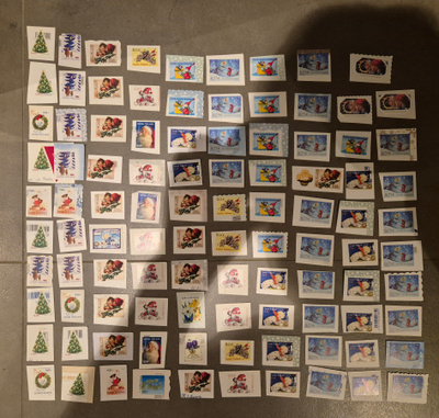 Ohileimatut joulumerkit (II)