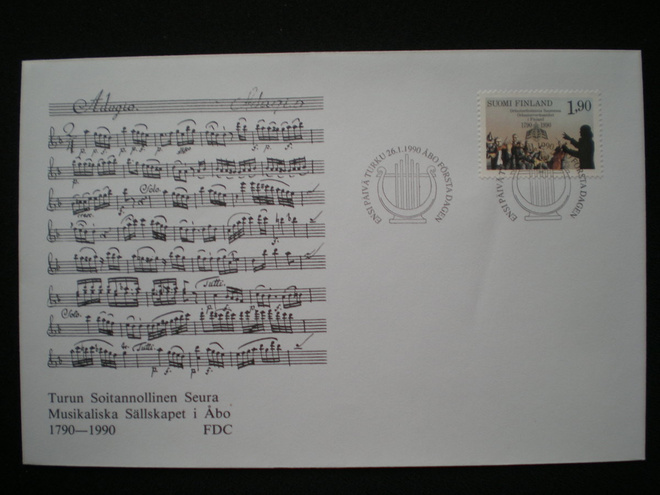 FDC Orkesteritoiminta 200 v 26.1.1990 - LaPe 1099