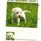 Ihana koiranpentu...°°Synttärionnittelut!°° -KORTTI /Papron - pikkukuva 1