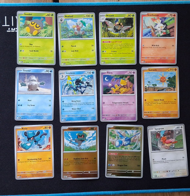 Pokemon kortit 12kpl (#117 Mega Evolution base set)