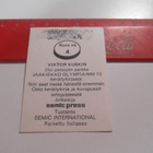 SEMIC  Jääkiekko Olympia-MM-72 #4 V.Kuskin Neuvostoliitto - pikkukuva 2