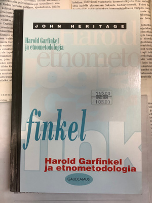 John Heritage - Harold Garfinkel ja etnometodologia (nid.)