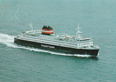 LAIVAKORTTI - M/F KRONPRINS FREDERIK