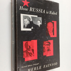 Merle Fainsod : How Russia is ruled - pikkukuva 1