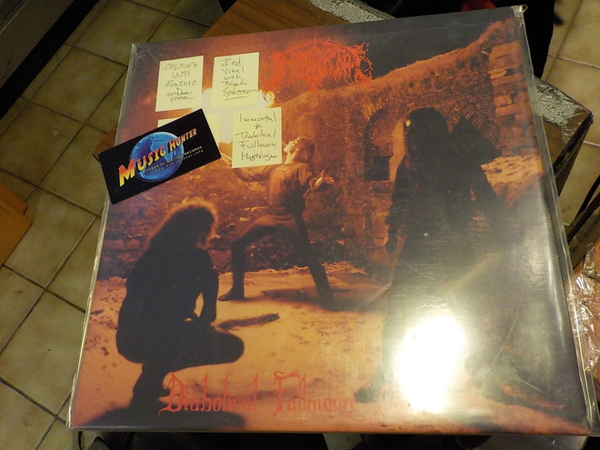 IMMORTAL - DIABOLICAL FULLMOON MYSTICISM UUSI LP