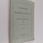 Historiallinen arkisto. XV : Ensimmäinen vihko - pikkukuva 1