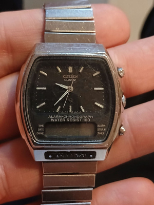 Citizen CQ alarm chronograph 100 miesten kello