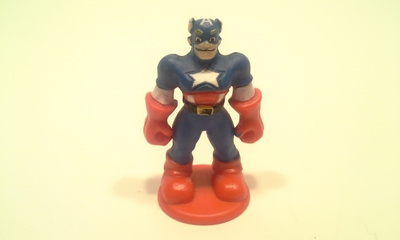 Captain America Marvel 2008 pieni figuuri 4 cm