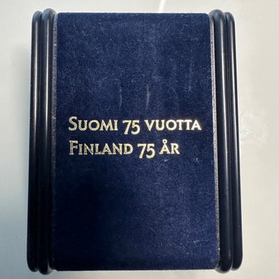 SUOMI  75 VUOTTA  JUHLARAHA