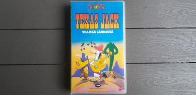 VHS: Texas Jack Villissä Lännessä (Hanna Barbera 1959/1995)