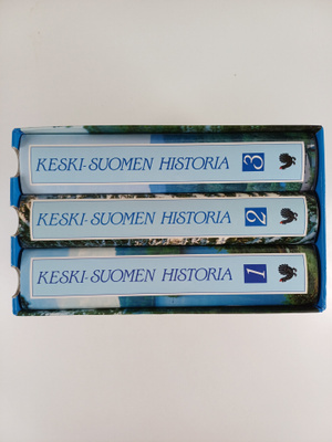 Mauno (toim.) Jokipii : Keski-Suomen historia 1-3 : Keski...