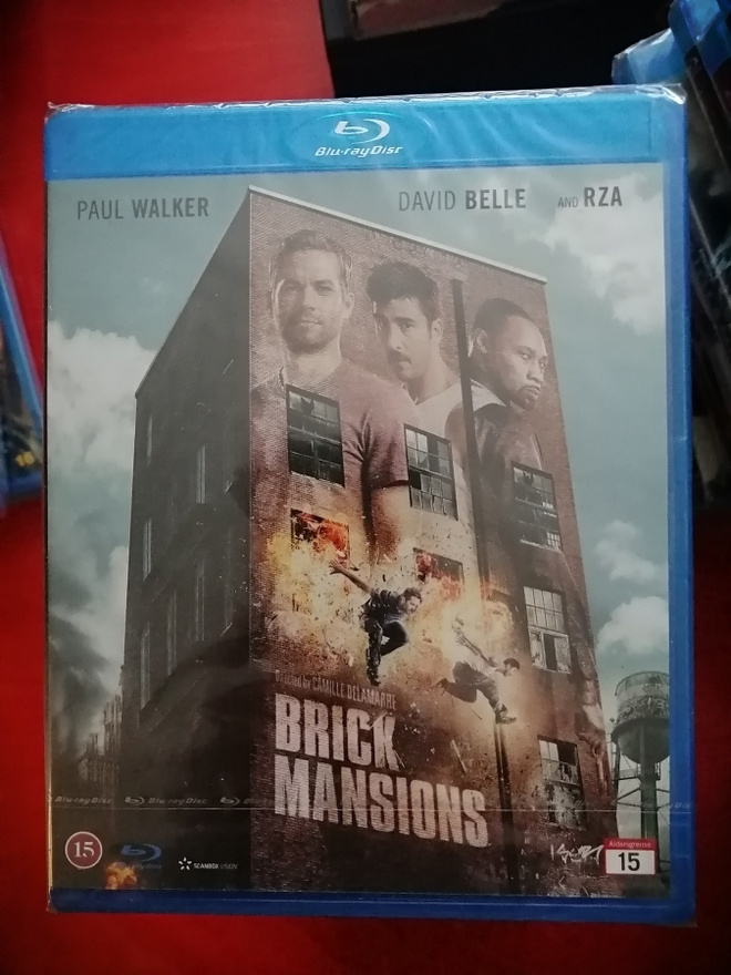 Brick mansions Blu-ray