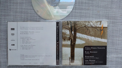 CD Finnish Chamber Orchestra: Schubert, von Weber
