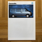 Esite Volkswagen Caravelle T4 vuodelta 1992. VW VAG - pikkukuva 1